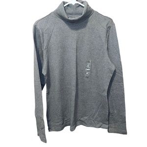 🌟NWT🌟 Karen Scott Gray Long Sleeve Turtleneck
